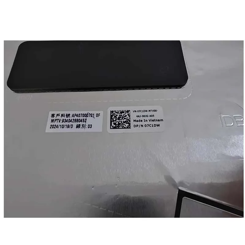 New For Latitude 5450 E5450 0D8C38 Laptop LCD Screen Back Cover Palmrest Upper Top Case Lower Bottom Cover Shell view 4