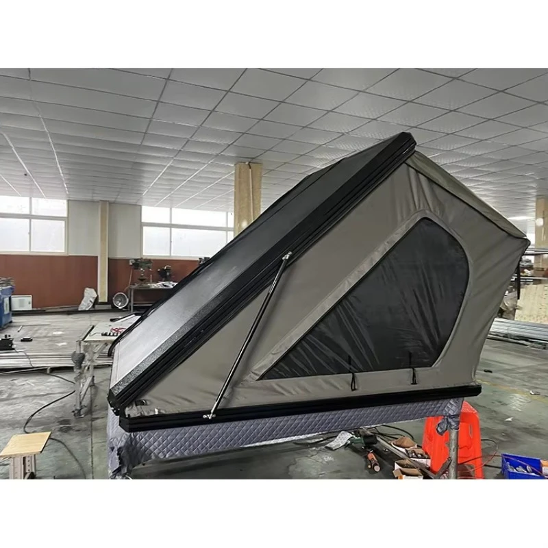 

Aluminum Triangle Hard Shell Roof Top Tent Rooftop Tents Hard Shell