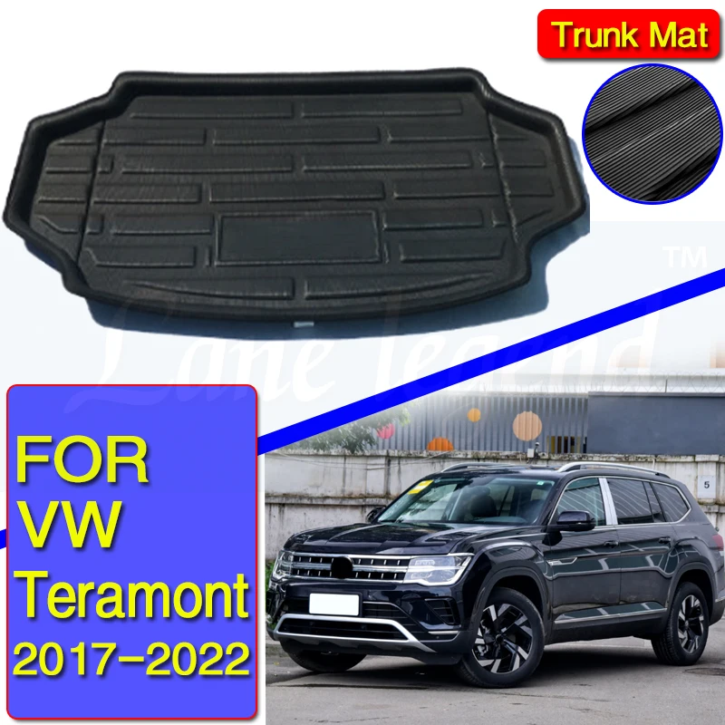 

Специальный поднос для багажника Volkswagen VW Teramont 2017-2022, коврик для багажника, коврик для заднего багажника