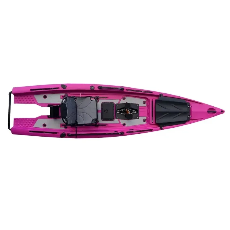 

2025 Powerful Single Skiff Electric Fishing Kayak Pedal System - High-Performance Watercraft for Anglers, Supports Long Hours