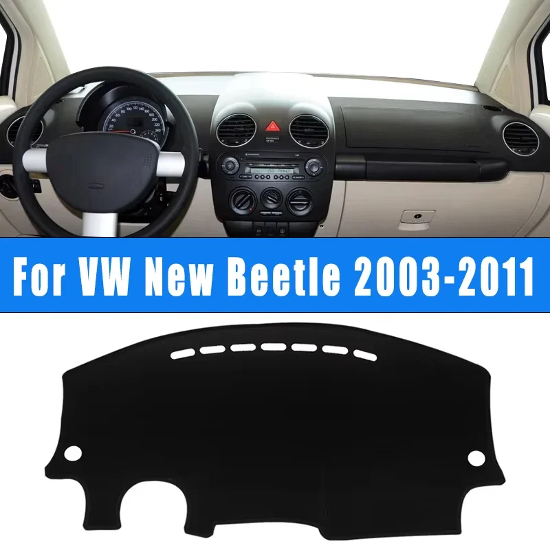 

Car Dashboard Mat Sun Shade Non-slip Cover Accessories For Volkswagen VW New Beetle 2003-2011 2004 2005 2006 2007 2008 2009 2010
