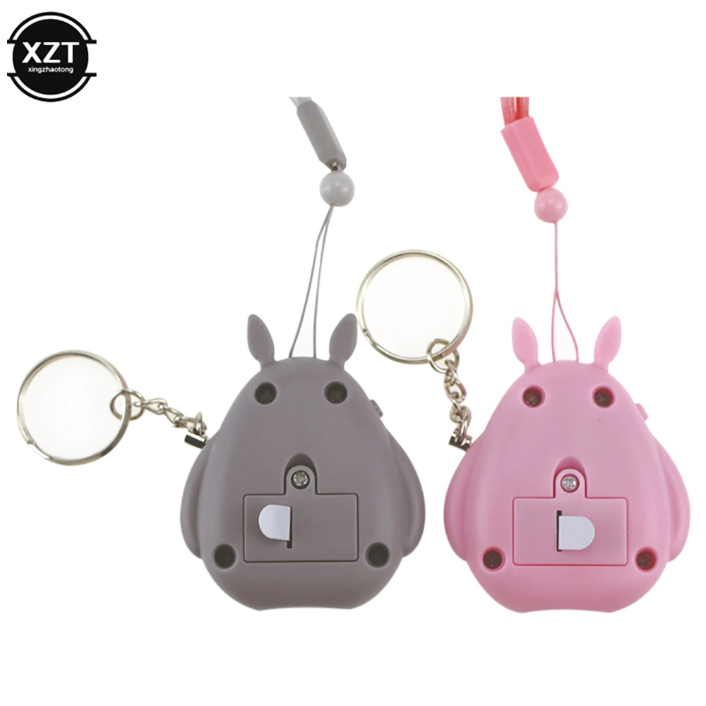 Cute Self Defense Alarm 120 DB Girl Women Security Protect Alert Personal Safety Scream Loud Keychain Emergency Charging Alarms