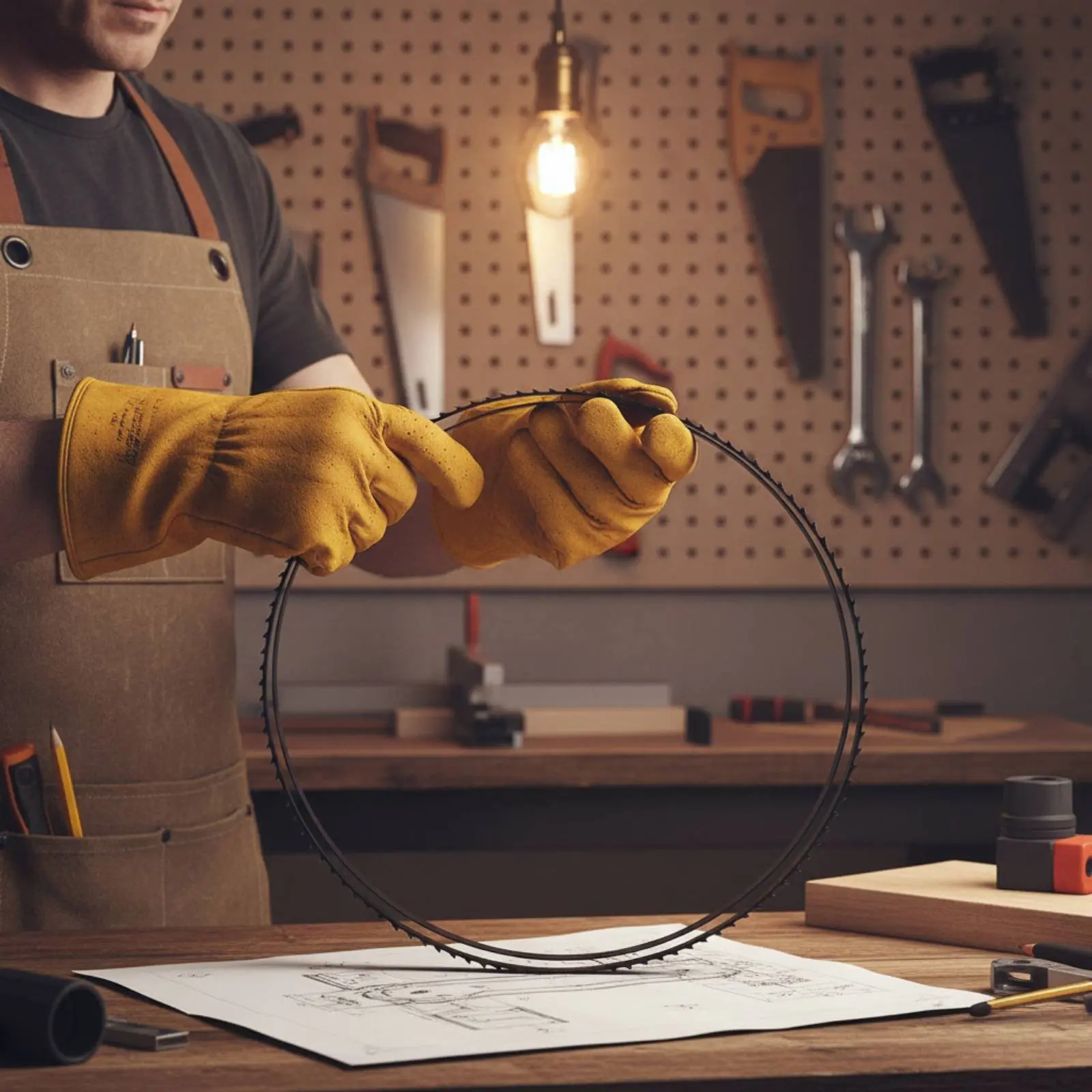 serra-de-fita-de-bancada-de-9-polegadas-ferramenta-eletrica-de-carpintaria-de-uso-simples-e-guiada-para-garagem