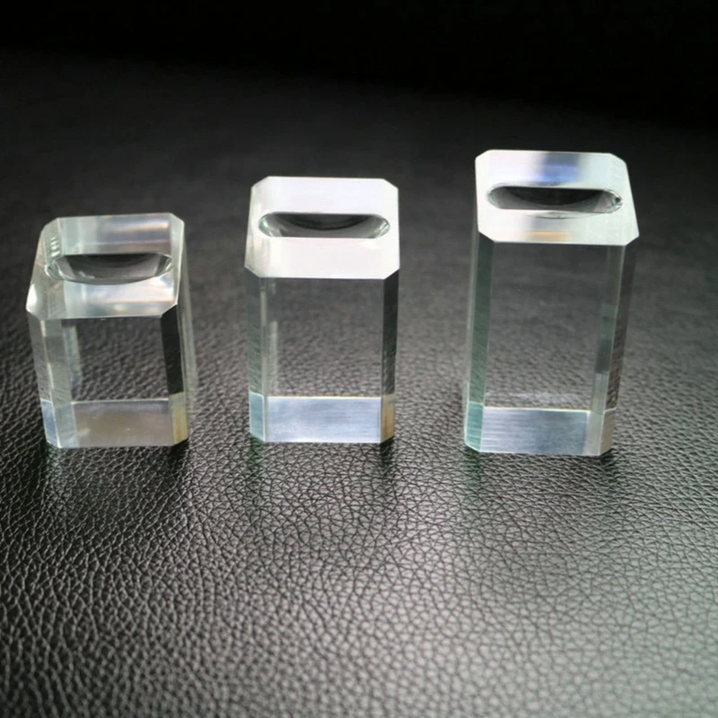 

C1FC Pack of 3 Practical Clear Acrylic Ring Holders for Elegant Jewelry Presentation
