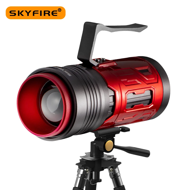 

SKYFIRE Outdoor Powerful Night Fishing Lamp Rechargeable Type-C USB Zoomable Durable Camping Waterproof LED Torch SF-682