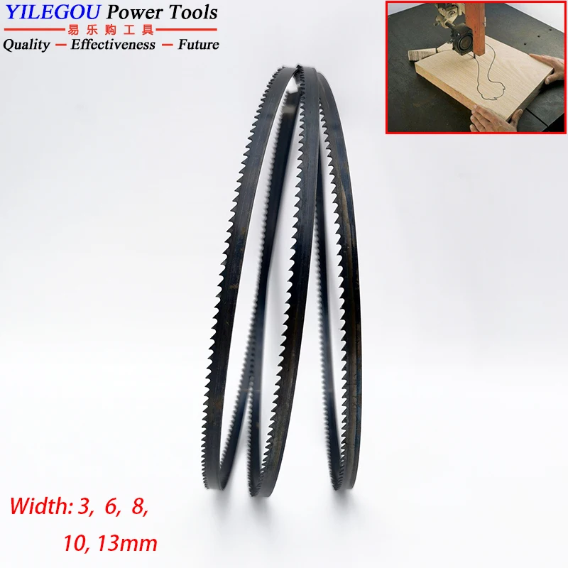 

2, 3 Pcs 10 Inch 1712mm Band Saw Blades Cutting Curve (Width 3 6 8 10 13 16mm). M42 Bi-Metal 1712mm Saw Blade Cutting Hardwood.