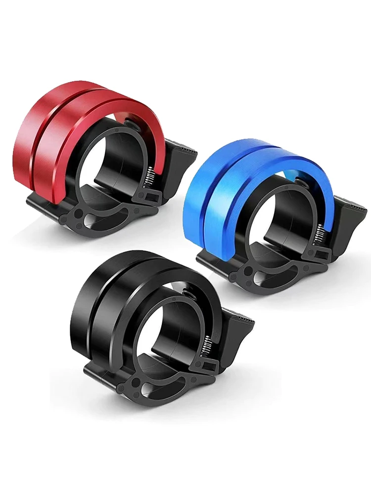 AliExpress NONE Bicycle Bell Alloy Loud Bike Bell Invisible Universal Handlebar Ring Bike Horn MTB Road Cycling Safety Accessories
