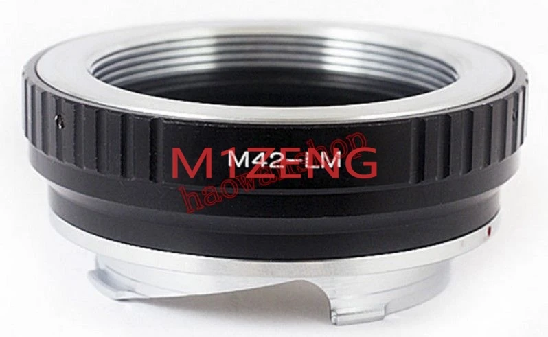 Pierścień adaptera M42-LM do obiektywu M42 42 Carl Zeiss do aparatu Leica M L/M M9 M8 M7 M6 M5 m3 m2 M-P Ricoh GXR-M TECHART LM-EA7 — zdjęcie produktu 2