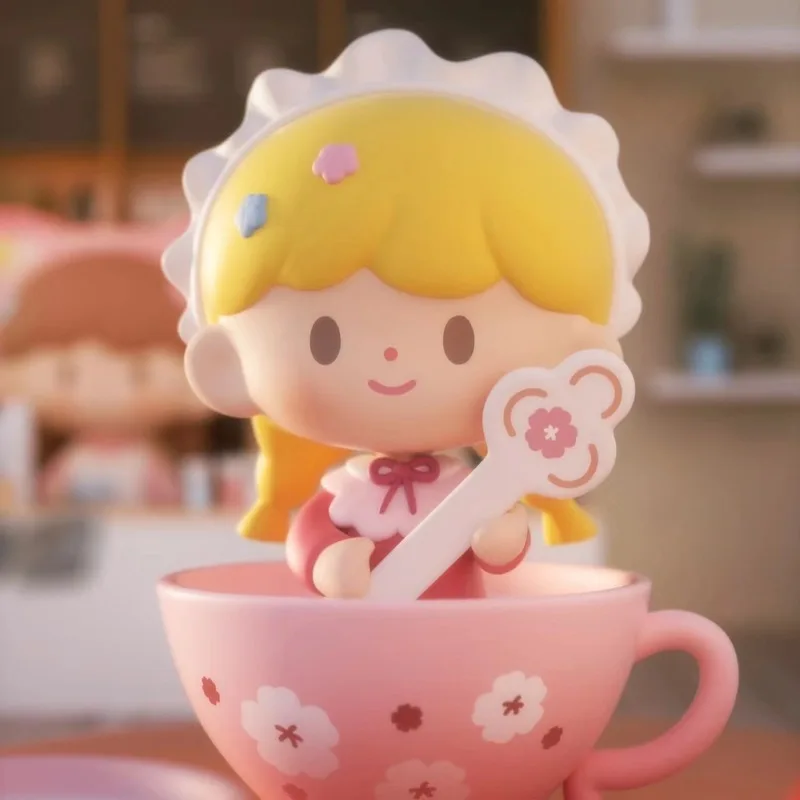 Zzoton Cherry Blossom Cafe Mystery Box Speelgoed Kawaii Caja Misteriosa Mistery Blind Box Action Figure Girl Surpresa Verjaardagscadeau