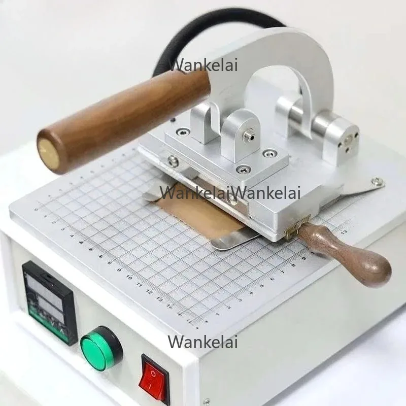 Mini Heat Press Machine for Leather Logo Embossing – Belt & Wallet Branding