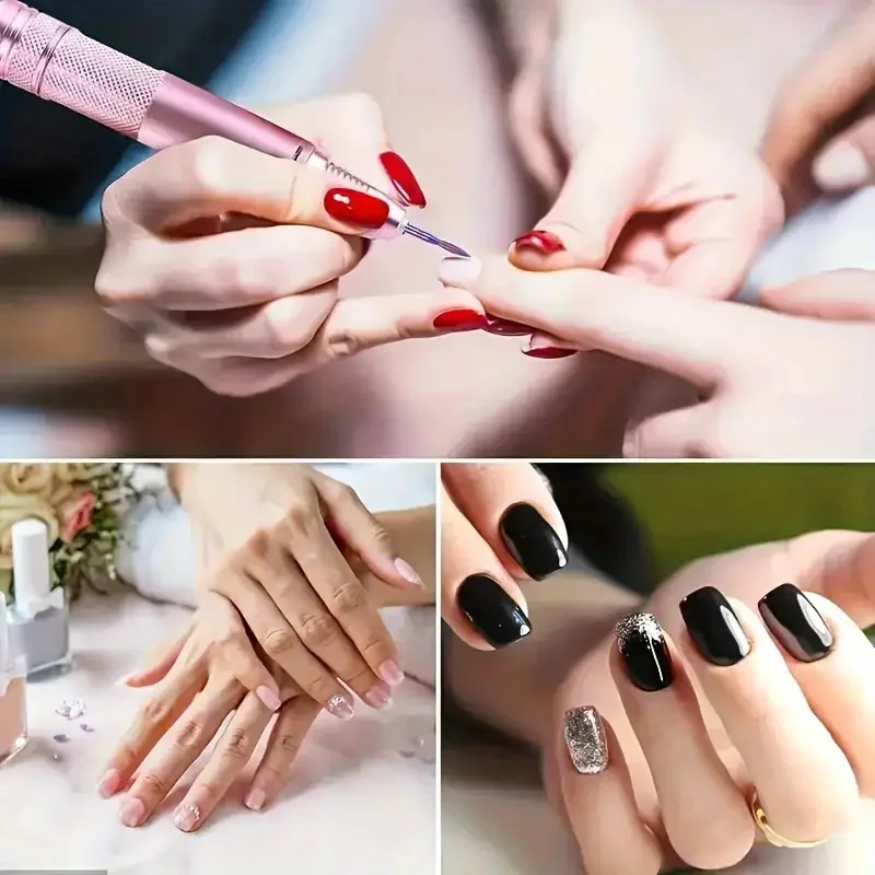 13Pcs/Box Professional Ceramic Nail Drill Bit Set Electric Manicure Nail File Bit For Acrylic Gel Nails And Cuticles