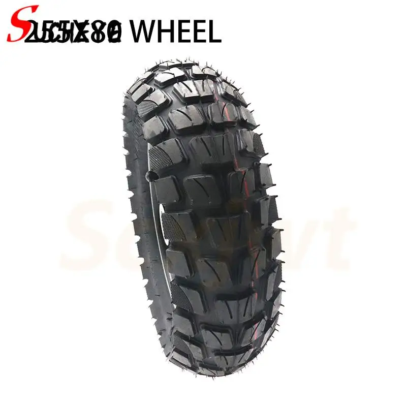 

Шины для электросамокатов TUOVT 255x80 (10x3.0), надувные внутренние и внешние шины, расширенные, противоскользящие