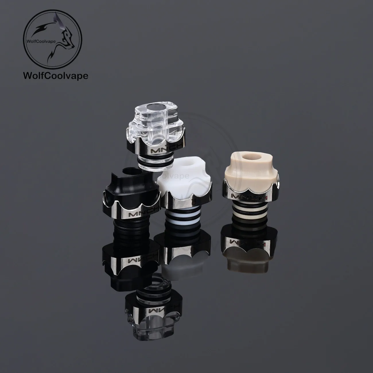 Wolfcoolvape Monarchy Itip Style 510 طرف بالتنقيط RDA / RTA / RDTA رذاذ vape خزان mtl رذاذ