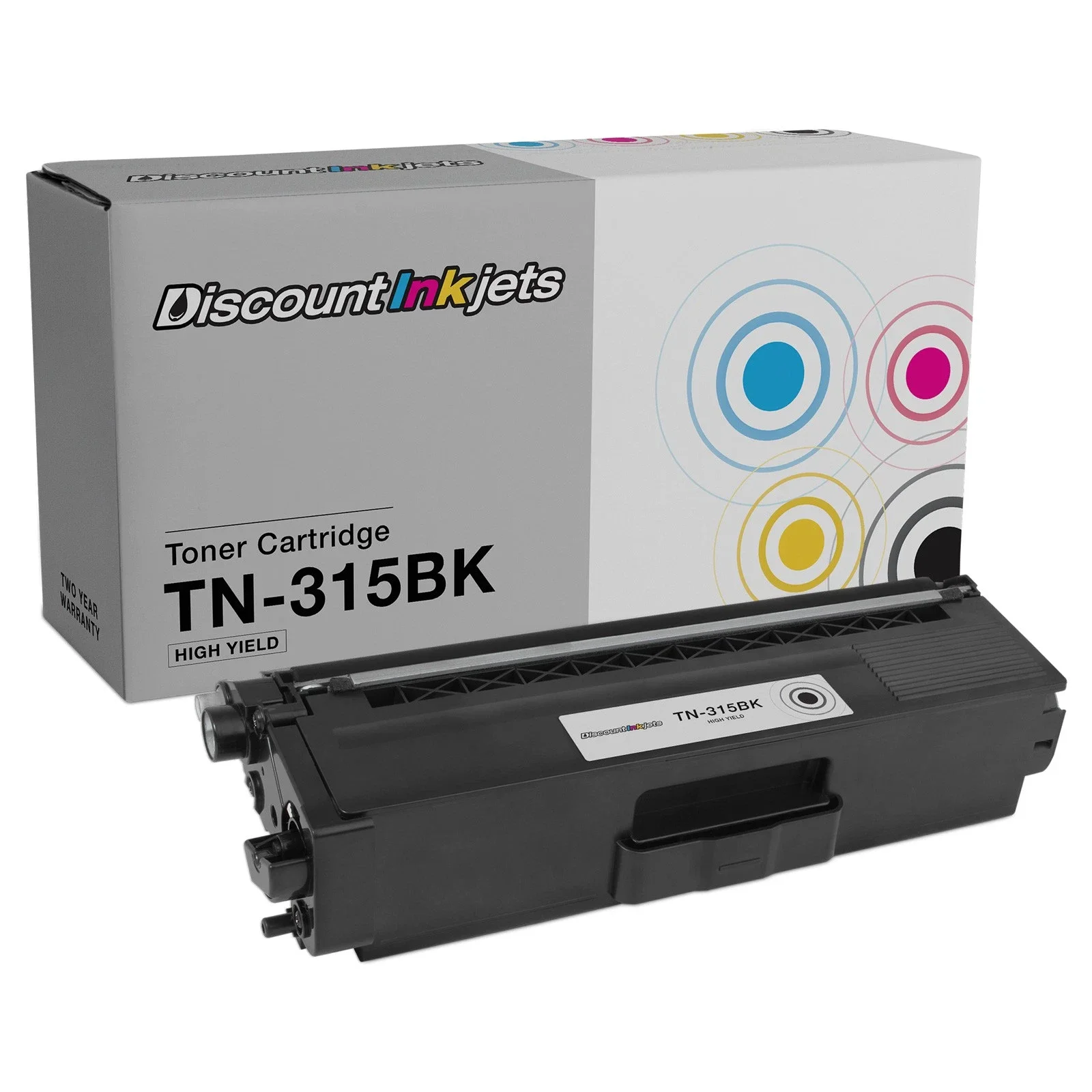 Reman TN315BK BLACK Toner Cartridge for Brother HL-4150cdn HL-4570cdw MFC-9970cd