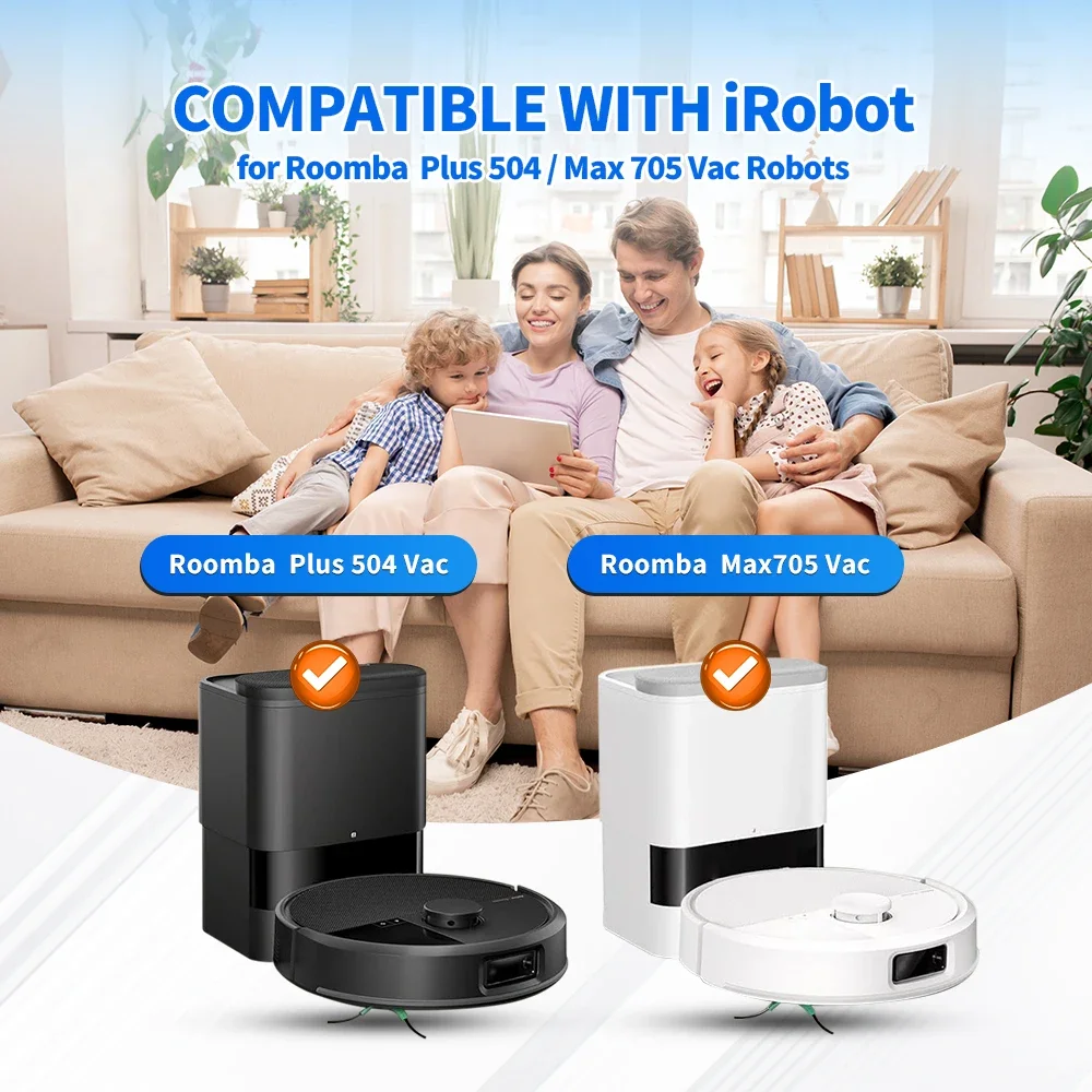 Staubbeutel für iRobot Roomba 104/105 Vac/ Plus 405/504/505 /Max 705 Vac /Combo/Essential Vac 2/Combo 2 Essential Roboterstaubsauger – Detail 1