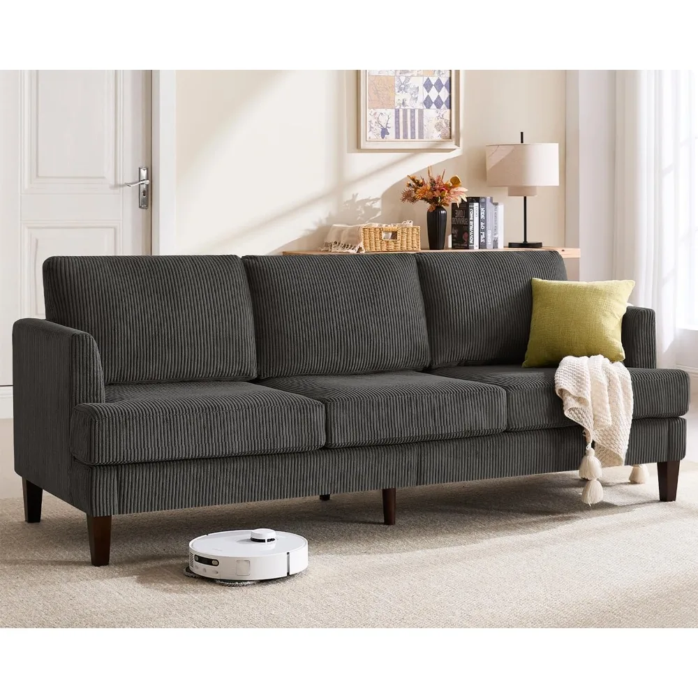 3 Seater Sofa Couch with Deep Seats, 89