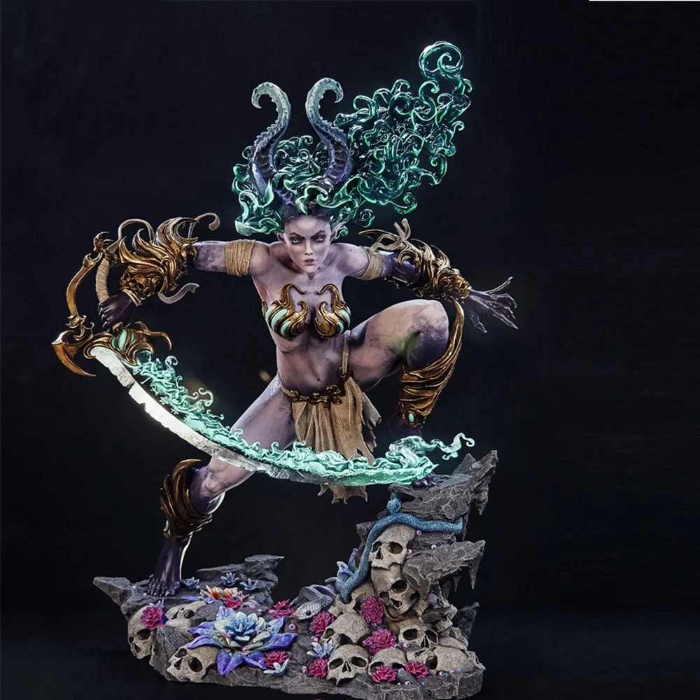 LinDeekin D503 Customized 3D Garage Kits Unpainted Figure GK Models White Resin Unassembled Jigsaw Puzzle Of Character Models