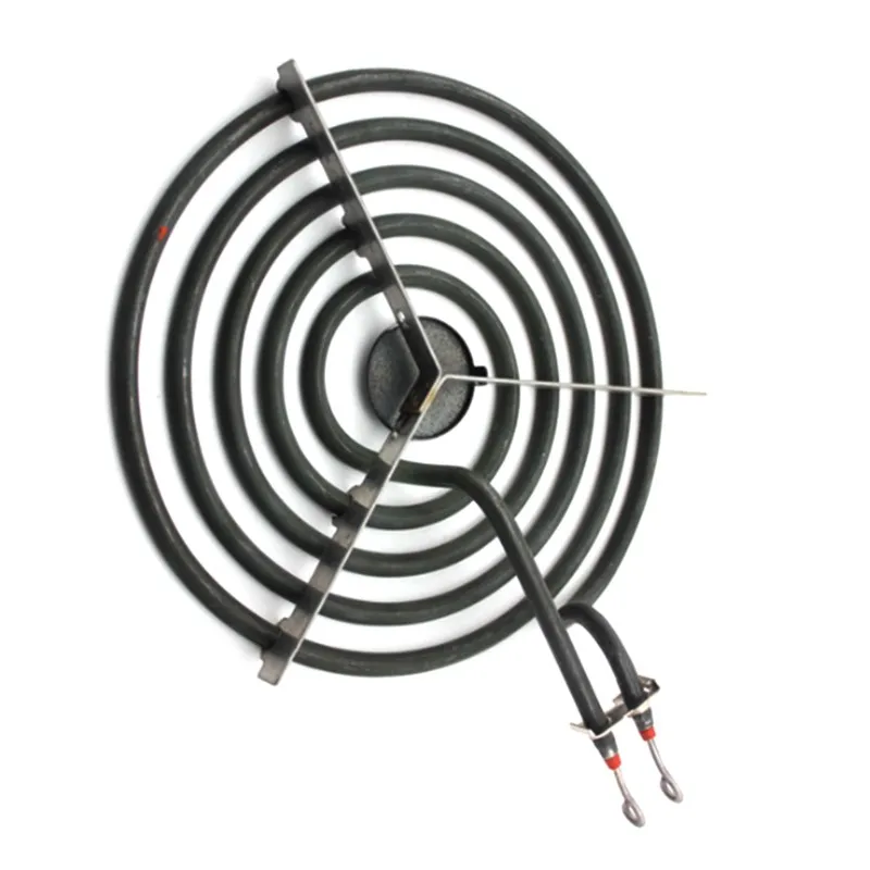 

Нагревательная трубка AC93 для поверхностного нагрева, 2100 Вт, с 5 спиральными секциями, в форме панкейка, с опорой-треногой, для плоских поверхностей