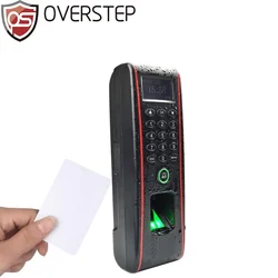 IP65 waterproof  TF1700 fingerprint access control with RFID card reader TCP/IP  OF107 biometric time attendance