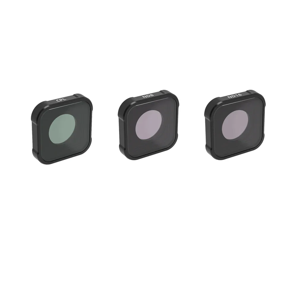 UV CPL ND4 ND8 ND16 ND32 ND64 filtros de lente de estrella MACRO nocturna para Gopro Hero 9 10 11 Mini 12 13 accesorios de Cámara de Acción