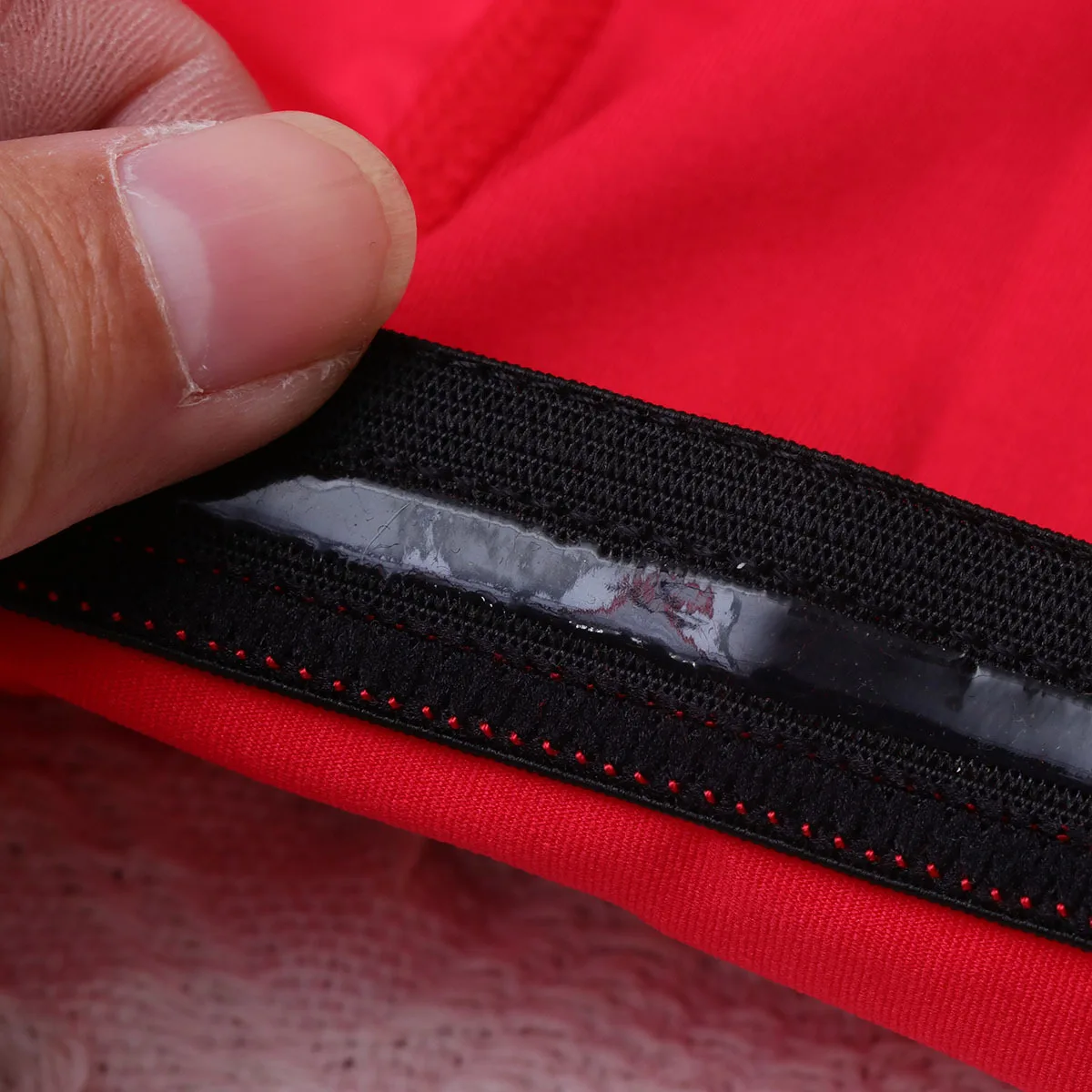 Manchons de bras de Protection solaire légers, 2 pièces, bouclier Uv, manchon de cyclisme pour Sports de plein air, pêche, course à pied, hommes et femmes, taille rouge