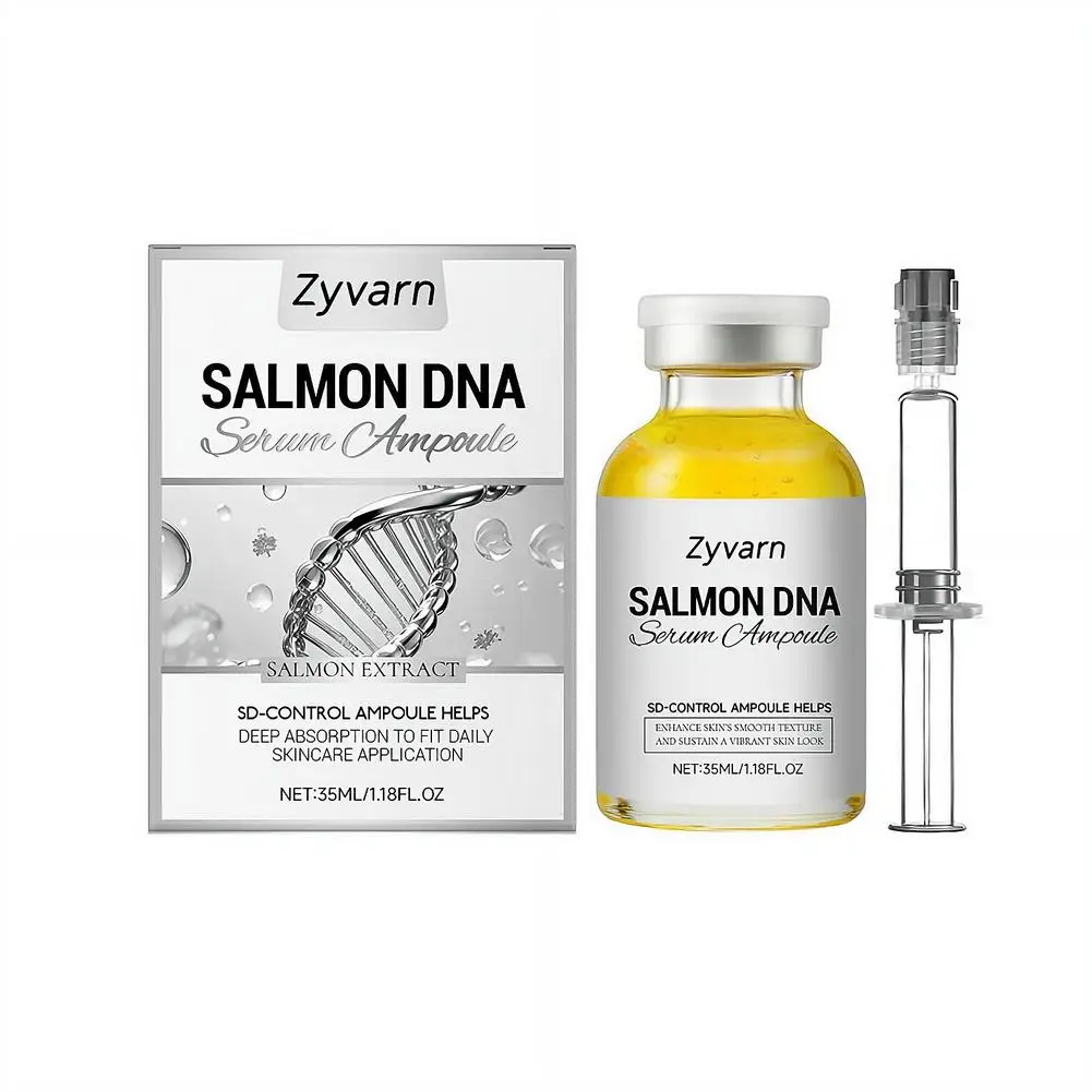 

Salmon DNA Serum Ampoule Moisturizing & Refining Skincare Deep Repair Skin Brighten Tone Firming Rejuvenating Facial Essence
