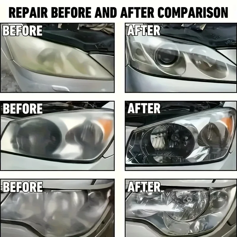 سيارة العلوي استعادة تلميع كشافات مزيل الخدوش إصلاح تنظيف لصق إزالة الأكسدة المصباح البولندية السائل #5