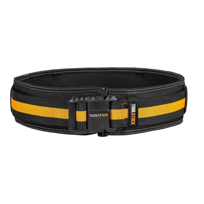 TOOLSTACK Construction Belt Thickened High-Quality Oxford Firm Stitching Work Belt Lightweight Adjustable Buckle Working Belt