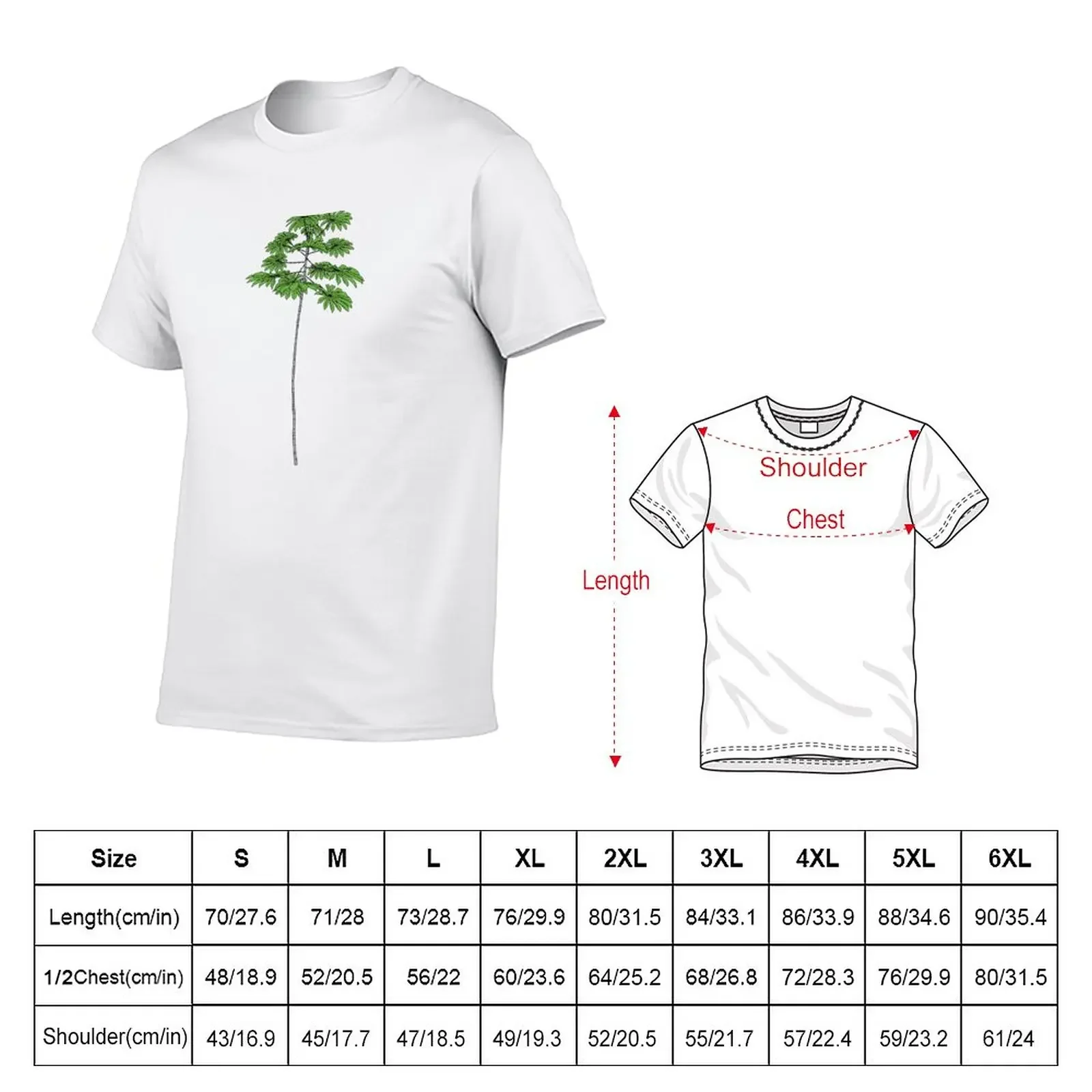 Simple Cecropia Tree Color T-Shirt boys whites oversized fitted t shirts for men