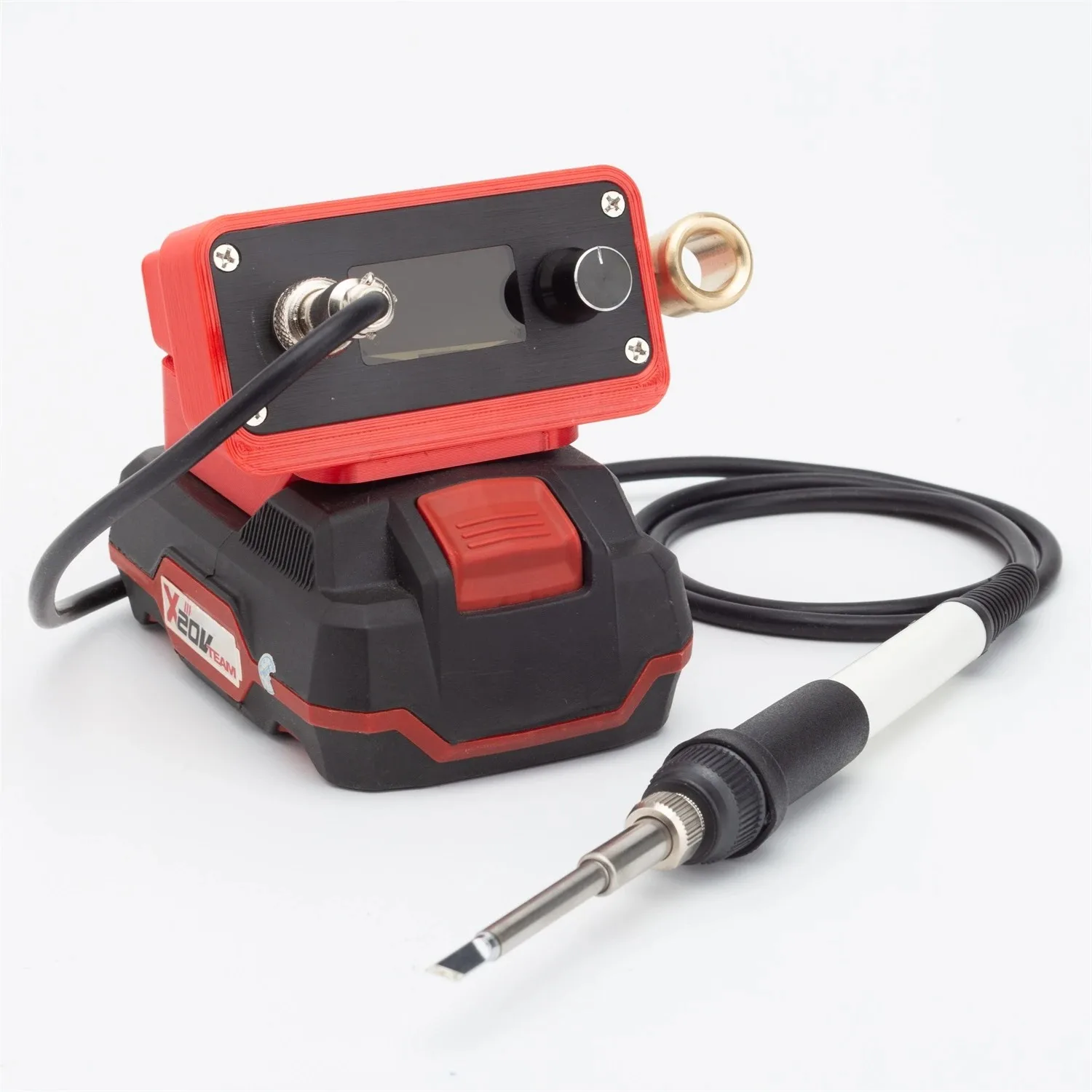 T12 Kabellose Lötstation für Lidl Parkside X20V Team Lithium-Akku Elektrisches Lötkolben-Set für DIY-Reparaturen (ohne Akku) – Detail 3