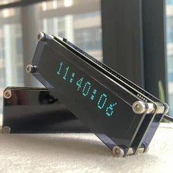 Screen Display Desktop VFD Clock Flip Clock Digital LED Clock Creative Home Clock Vacuum Fluorescent Display