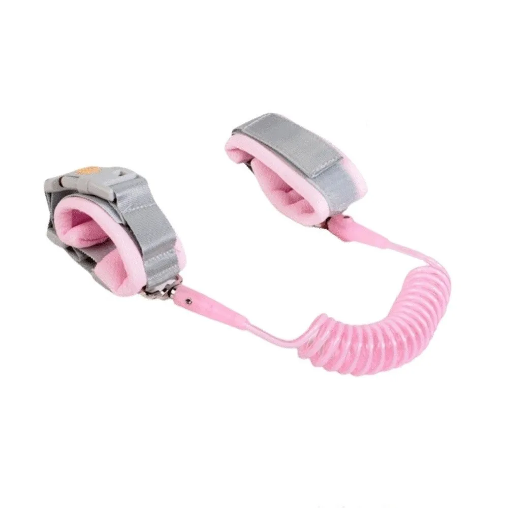 

Креативная стальная проволока, детская тяговая веревка, регулируемая дышащая анти-потерянная повязка на запястье, мягкая удобная детская ремни для малышей