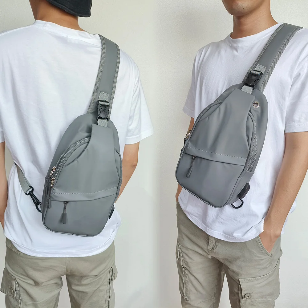 

Crossbody Backpack for Men Women Sling Backpack Hiking Daypack Multipurpose Cross Body Chest Bag