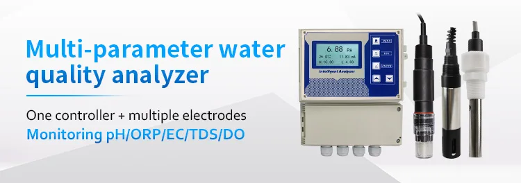 GWQ-MP100 Online Digitale pH EC DO ORP TDS Troebelheid Chloortemperatuur Waterkwaliteitsmeter