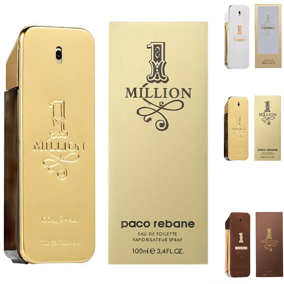 2024 New Soft Golden Millionaire Men'S Seductive Leather Notes Best Gifts for Men and Women 100ml Festival Birthday Gift