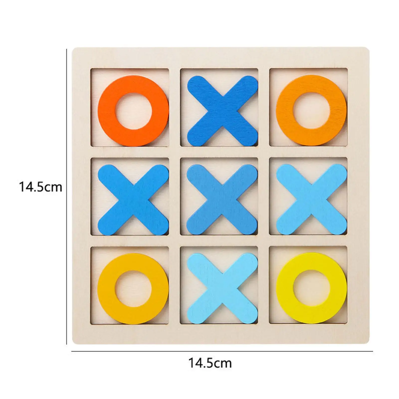 Tic TAC Toe ボードゲーム コーヒーテーブルゲーム Xoxo チェスボードゲーム 手作り
