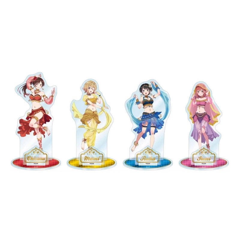 Anime Ruka Sarashina Chizuru Mizuhara Mami Nanami Sumi Sakurasawa Figure Doll Game Acrylic Stand Model Cosplay Toy for Gift