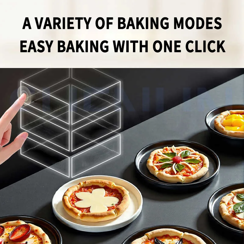 Horno para Pizza, horno para Pizza de alta temperatura, hornear Pizza, hornear pan, bollos para hornear, máquina para hornear multifuncional