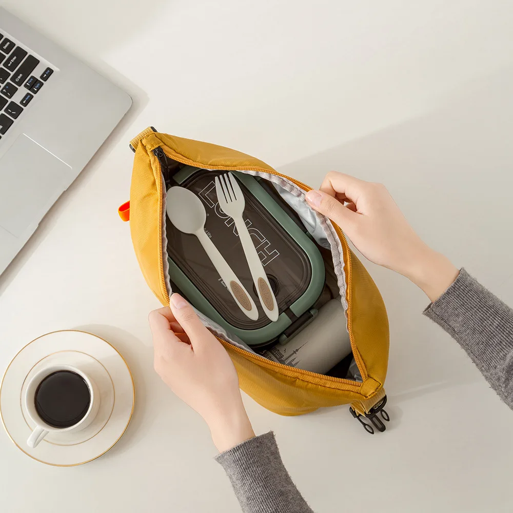 Lunch Bag for Women & Men Fresh Keep Lunch Box, High Capacity Reusable Lunch Tote Bags for Work, Office, Picnic, Travel