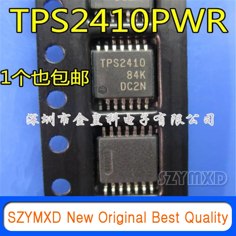 5Pcs/Lot New Original TPS2410PWR TPS2410PW TPS2410 TSSOP14 Controller Chip In Stock