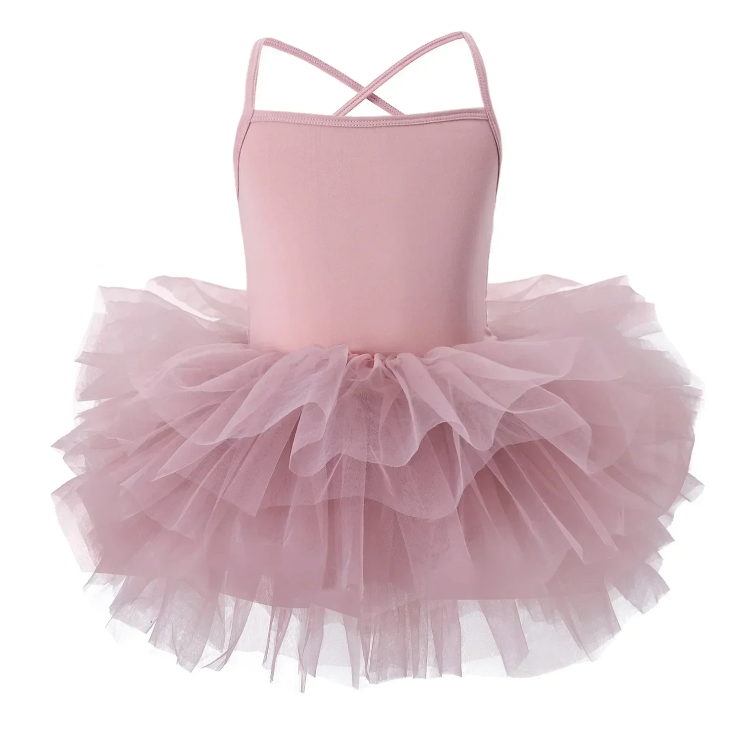 New Girl Ballet TuTu Dress 1-8 Ys Fashion Professional Kids Dancing Party Dress Performance Costume Princess Wedding Dress