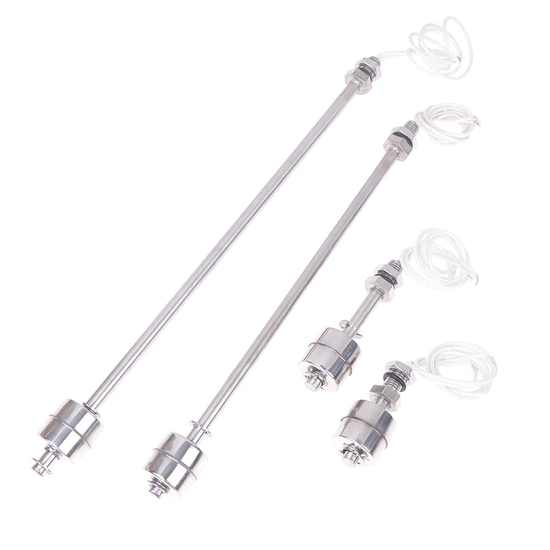 45mm-300mm Stainless Steel Float Switch Water Tower Tank Liquid Water Level Automatic Level Controller Tank Pool Flow Sensor