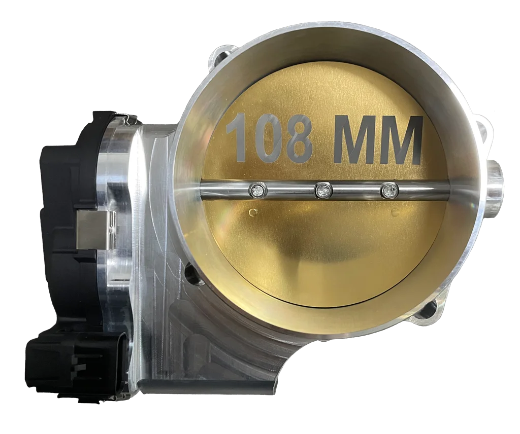 New 108mm Throttle Body CNC Aluminum Billet Drive by Wire for Racing Silver for Hellcat /JeepTrackhawk 6.2L 2015+