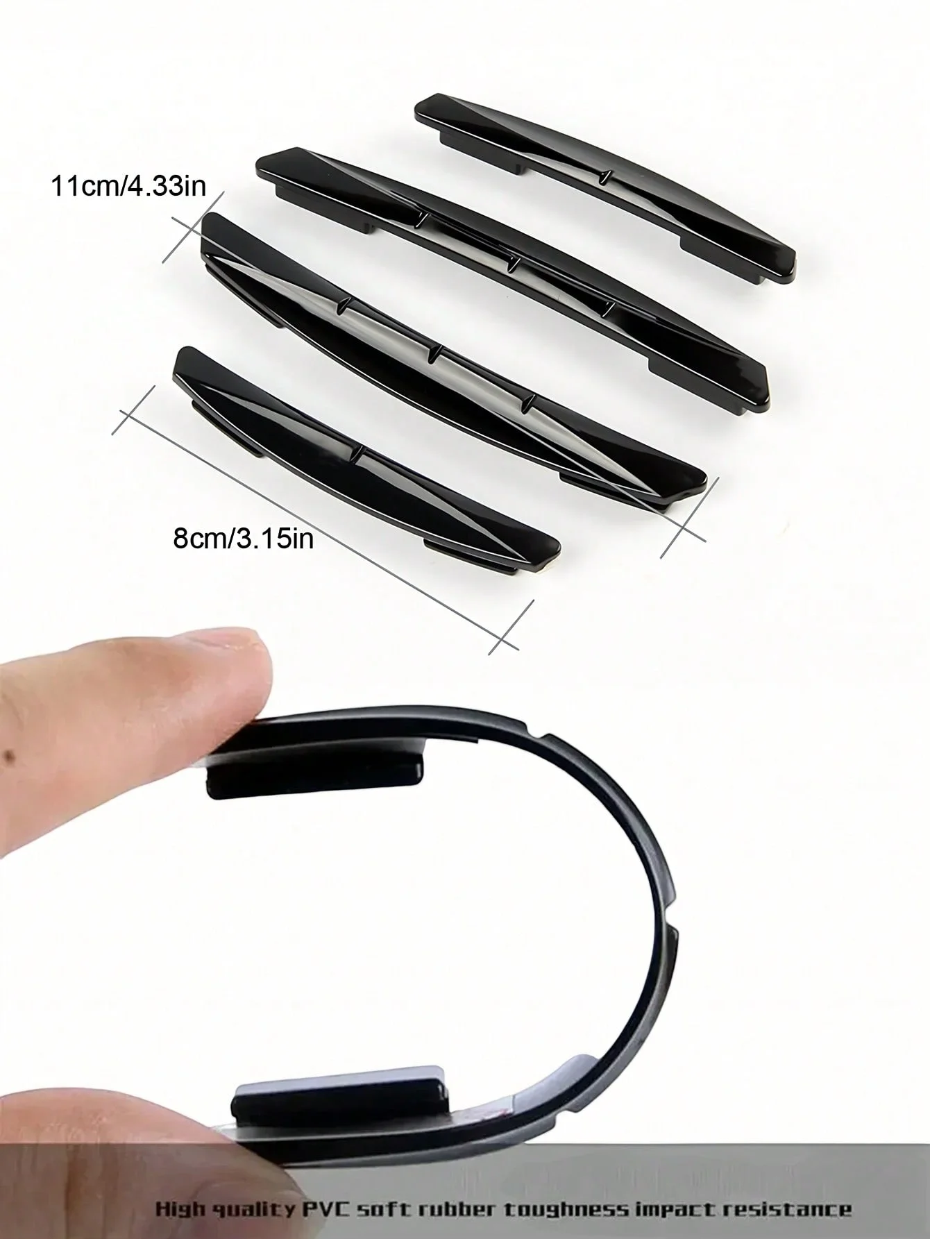 Anti-Collision Door Edge Guard Strips – High-Quality PVC Soft Rubber Bumper Strips for Cars, Invisible Design, Shock Absorbing &