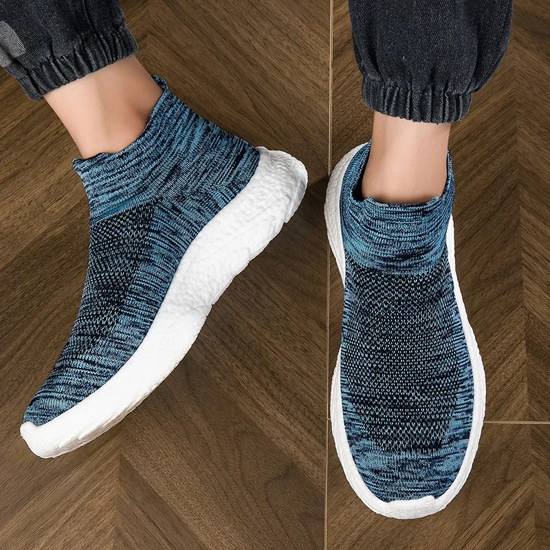 High Quality Mesh Breathable Men Shoes Non-Slip Men's Sneakers Outdoor Training Hiking Sports Shoes Running Casual Shoes for Men