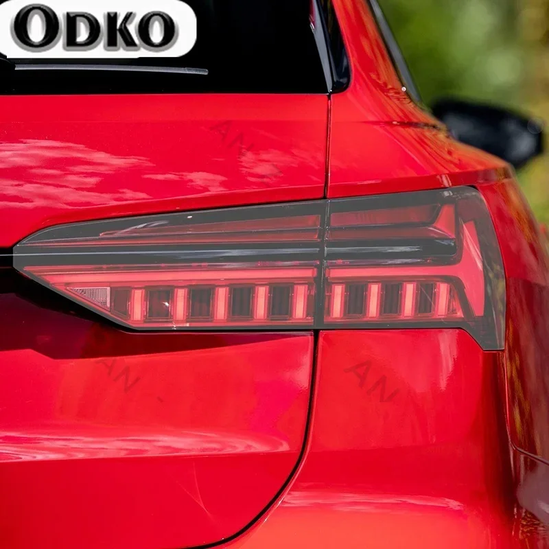 

Для Audi A6 S6 C8 2019 2020 автомобильная защитная пленка для фар задний фонарь прозрачный черный ТПУ защитный