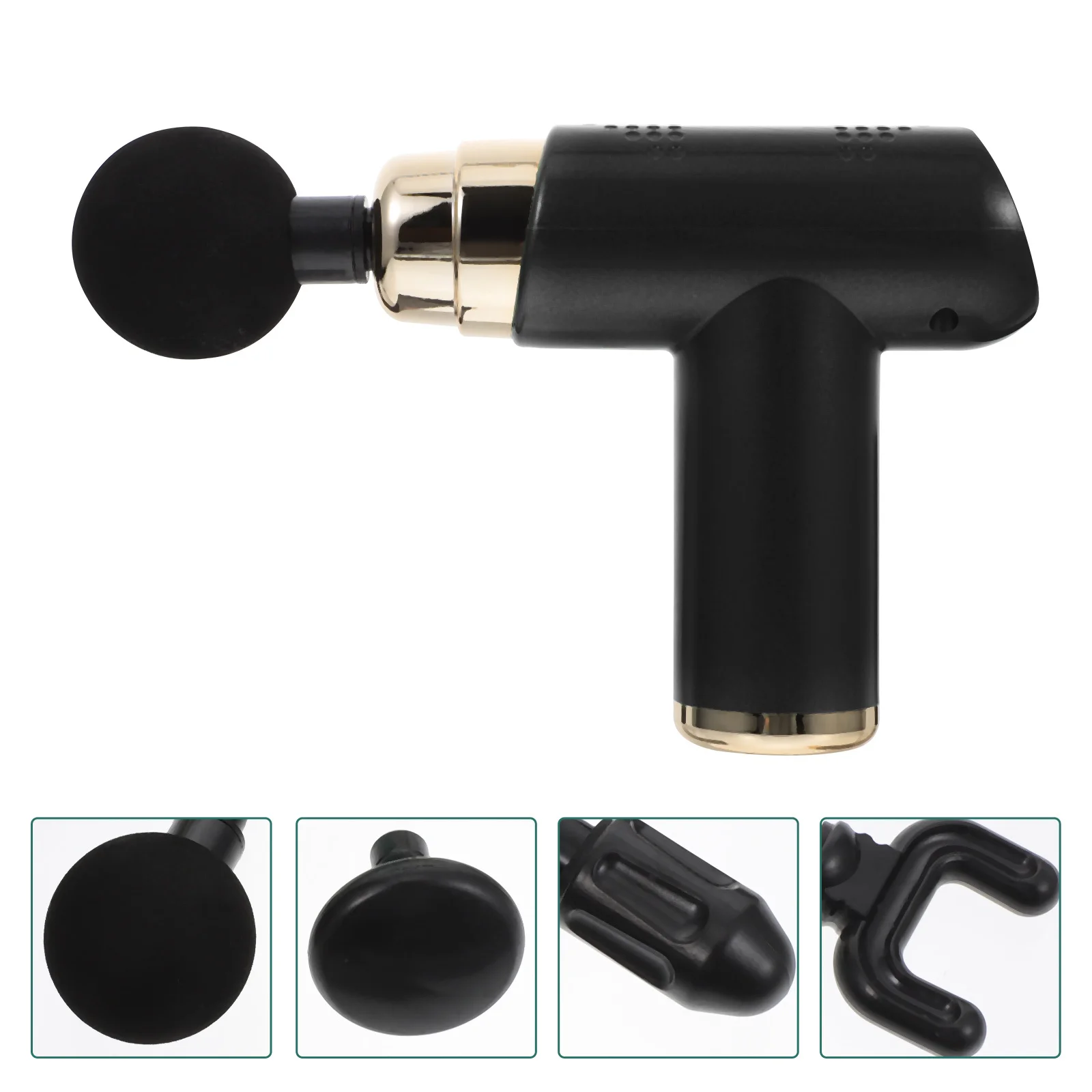 1 مجموعة 1 مجموعة مدلك فآسيا صغير 6 سرعات قابل للتعديل قرع الجسم تخفيف العضلات مع جهاز تدليك كهربائي محمول #6