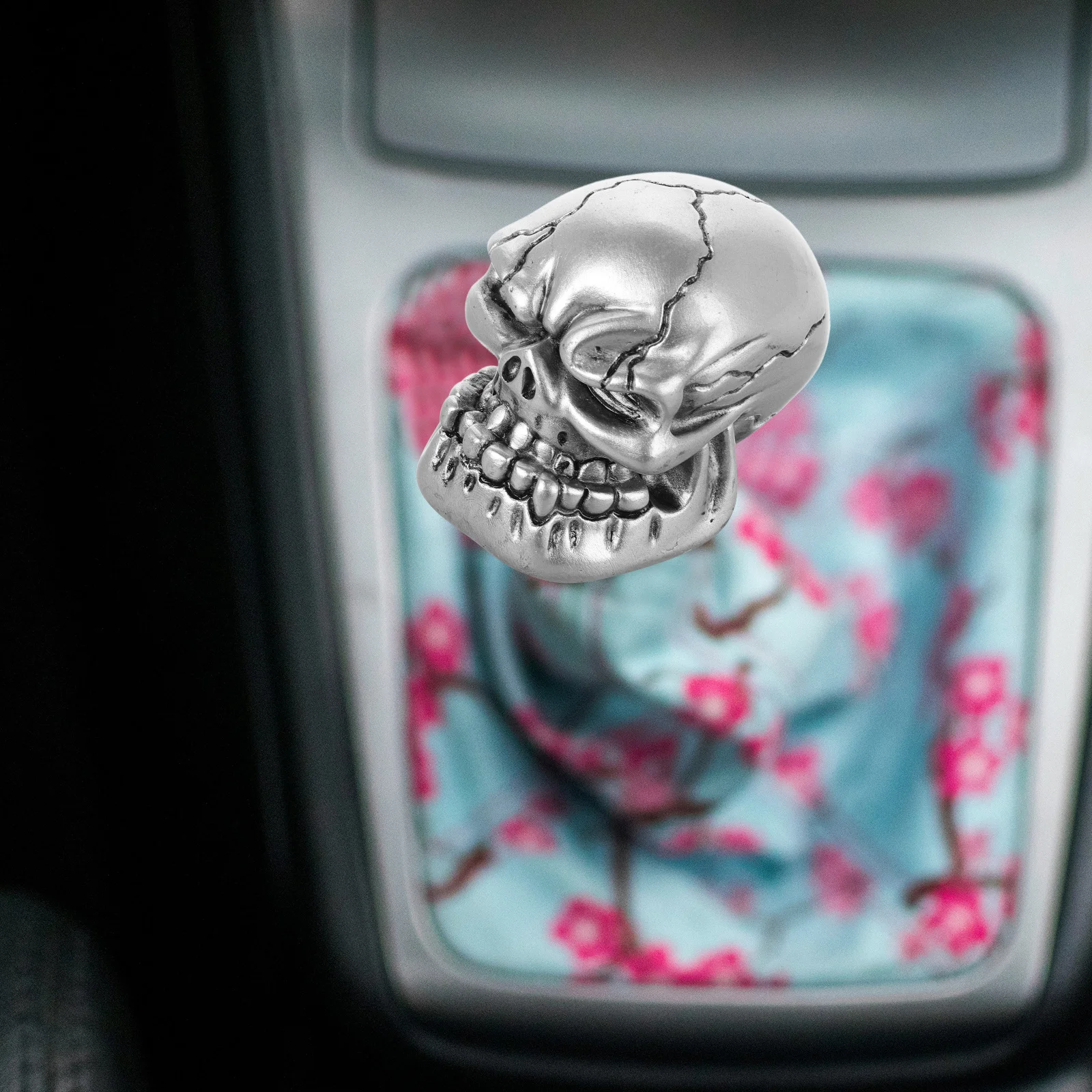 

Skull Resin Gear Shift Knob Universal Manual Car Stick Shift Knob Cool Durable Car Shifter Shifter Knobs Lever Stick Handle Head
