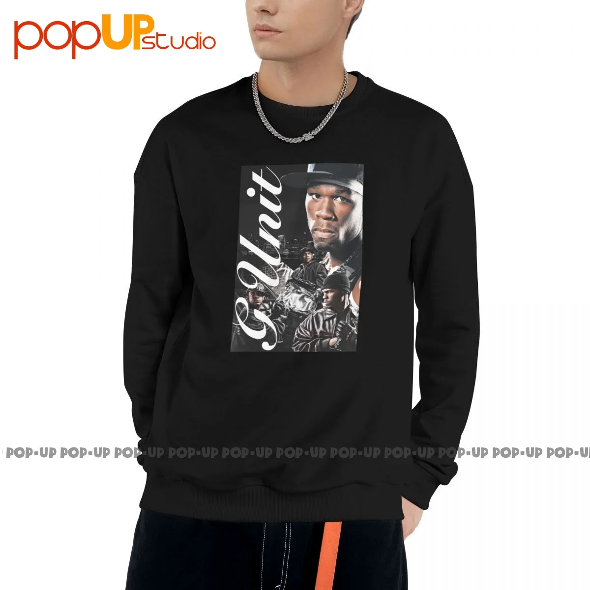 

50 Cent G-Unit, Rapper Sweatshirt Pullover Shirts Cute Casual All-Match Comfortable