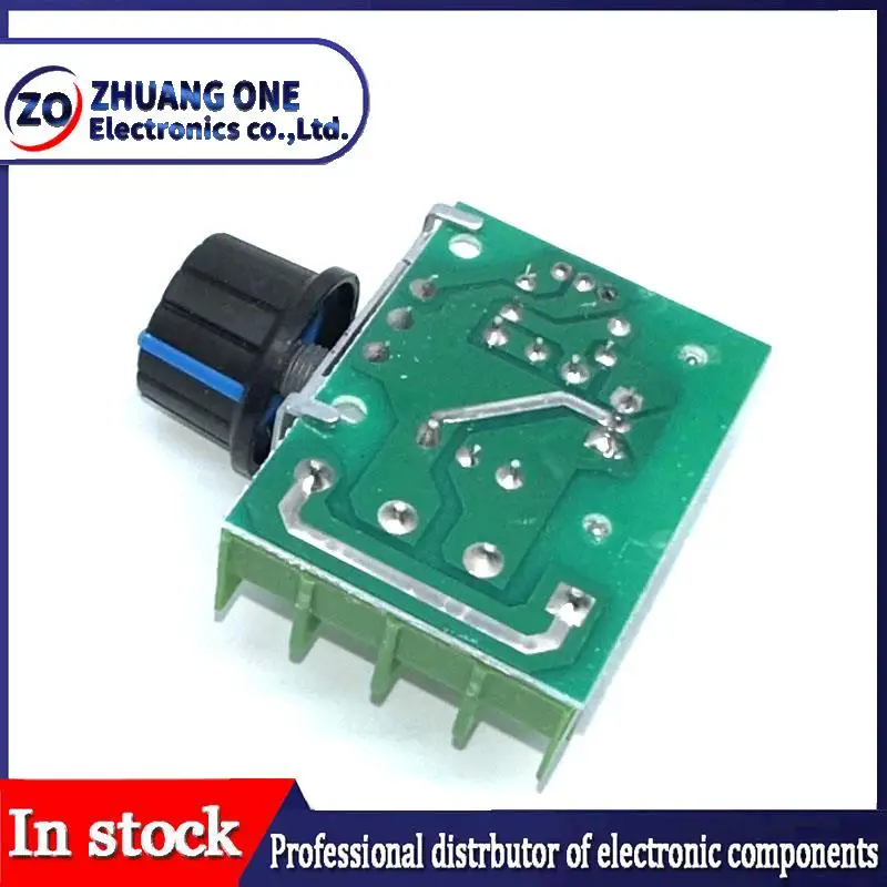 AC 220V 2000W SCR Voltage Regulator Dimming Dimmers Motor Speed Controller Thermostat Electronic Voltage Regulator Module